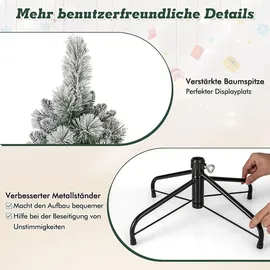 Costway Künstlicher Weihnachtsbaum grün 150 cm