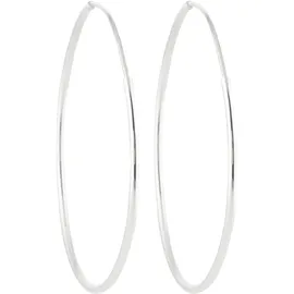 Elli Creolen Basic Klassisch Silber 925