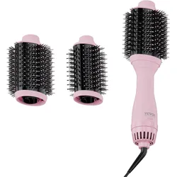 VEVOR Warmluftbürste Föhnbürste Lockenstab Hairstyler Airstyler mit 65/75mm Kopf