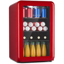 Klarstein PopLife 70 Getränkekühlschrank (70 l, 690 mm hoch, Rot)