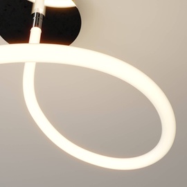 LUCANDE Serpentina LED-Deckenlampe, dimmbar
