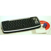 CTFWIKE-2 Wireless Funk-Tastatur mit Trackball (10m Reichweite) [UK-Layout] *Kompakt* SPECIAL
