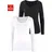 VIVANCE Langarmshirt Schwarz 36/38