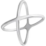 Steel_art Fingerring Fionn poliert in silberfarben poliert | Gr.: 58