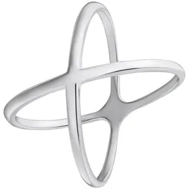 Steel_art Fingerring Fionn poliert in silberfarben poliert | Gr.: 58