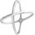 Steel_art Fingerring Fionn poliert in silberfarben poliert | Gr.: 58
