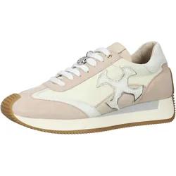 PETER KAISER Damen Sneaker im Lagen-Look Echtleder-Schuhe 29117-S61 Beige - 35
