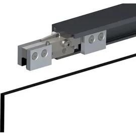 Woelm Woelm, Zubehör Türbeschlag, Helm Gt-l 80,schwarz matt,2000mm,Deckenmontage