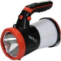 Yato Yato, Taschenlampe, Schwarz, Rot, Weiß Hand-Blinklicht LED