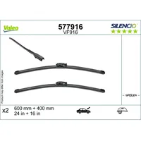 Valeo Wischblatt SILENCIO FLAT BLADE SET