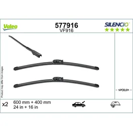 Valeo Wischblatt SILENCIO FLAT BLADE SET