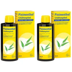 Pinimenthol Erkältungsbad ab 12 Jahre