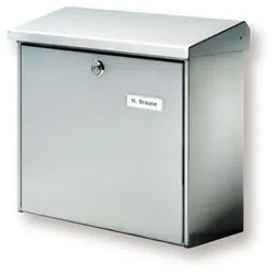 Edelstahl-Briefkasten Comfort 3913