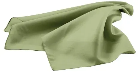 Exner Halstuch B 50 x L 50 cm Fb. lindgrün : 100% Polyester (Business) : lindgrün