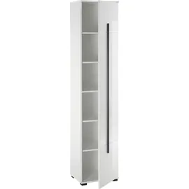 Home Affaire Cantara Hochschrank 45 x 200 x 35 cm Weiß MDF