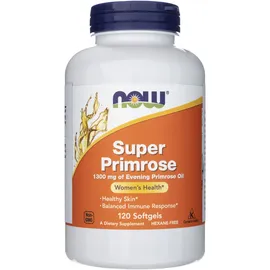NOW Foods Super Primrose Nachtkerzenöl Kapseln 120 St.