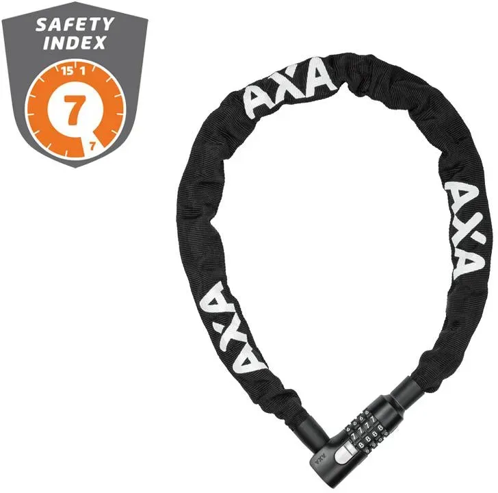 Axa Kettenschloss Absolute C5/90 Code schwarz Nachfolger Newton 95 Code