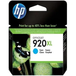 Jetzt mit 2 Euro Cashback HP Original 920XL Druckerpatrone cyan 700 Seiten 8ml (CD972AE)