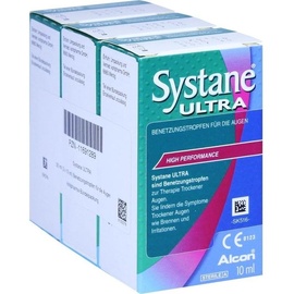 Alcon Systane Ultra Benetzungstropfen 3 x 10 ml