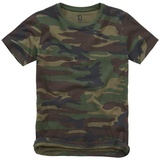 Brandit Textil Kids T-Shirt woodland,