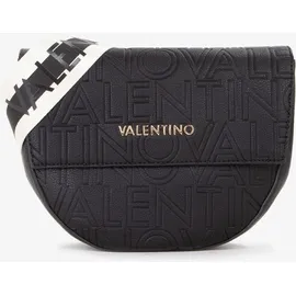 Valentino Pansy Umhängetasche Kunstleder Black