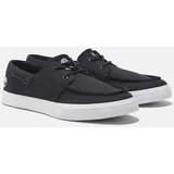 Timberland Mens Mylo BAY Low Lace UP Sneaker blk canvas 8
