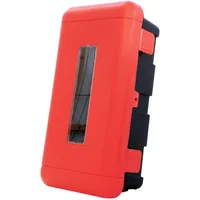 Feuerlöscher Schutzbox/Schutzschrank plombierbar aus Kunststoff mit Sichtfenster für 6 kg oder 6 Liter ABC Pulver-/Schaumlöscher geeignet