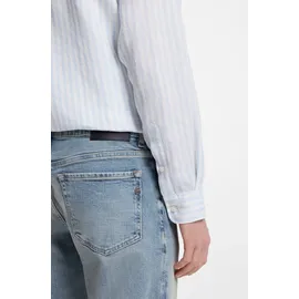 Boss Leinenhemd Regular Fit Blau XXL