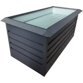 jungelmar Hochbeet 162 x 70 x 82 cm Anthrazit
