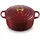 Le Creuset Signature Bräter 24 cm rund garnet