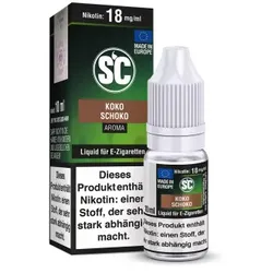 Kokos Schokolade Liquid by SC 10ml / 3mg