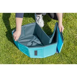 Trixie Hundepool 70 cm petrol/grau