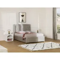 Vente-unique Vente-unique, Bett, Leopold 140 x 190 cm)