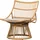 Woood Alatna Rattanstuhl 64 x 53 x 80 cm beige