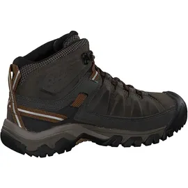 Keen Targhee III Herren-Wanderstiefel, mittelhoch, wasserdicht, Schwarz Oliv/Goldbraun, 44.5 EU