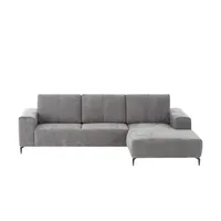 Smart Ecksofa Gabriela , grau , Maße (cm): B: 288 H: 83 T: 170