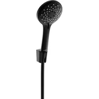 Mexen R-74 Kopfbrausegarnitur mit Regenbrause und Thermostatmischer, Schwarz -