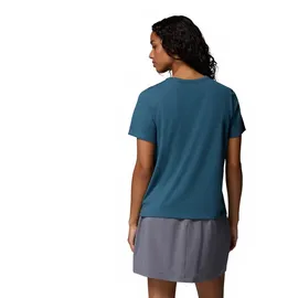 Columbia Sun Trek II Kurzarm-T-Shirt Everblue XS