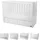 Lorelli Babybett MATRIX NEW 120 x 60 cm, 2 Ebenen, 2 Schubladen weiß