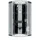 AcquaVapore D58-13T1 Komplettdusche 90 x 90 cm Schwarz Sicherheitsglas ESG