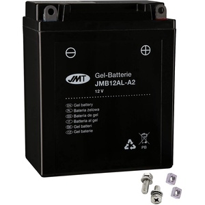 YB12AL-A2 JMT Gel Batterie für Geopolis 300 i.e RS Premium Baujahr 2010-2013