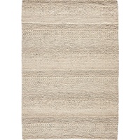 DEKOWE Teppich »Horsens«, rechteckig, Handweb Teppich, Uni Farben, gesteift, moderner Naturlook, beige