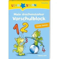 TESSLOFF 378867523 LERNSTERN. Mein drachenstarker Vorschulblock. Erste Zahlen