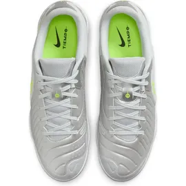 Nike Legend 10 Herren Metallic Silver/White-Volt 42