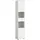 MID.YOU Vira Hochschrank 38 x 190 x 34 cm Weiß MDF/Spanplatte