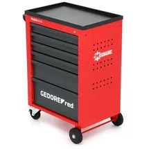 Gedore Red 3301663 Werkstattwagen MECHANIC 6 Schubladen