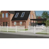 Traumgarten LONGLIFE CARA XL Doppeltor 3100 x 900/1000 mm Rund