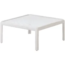 Beliani Garten Beistelltisch 69 x 69 x 32 cm Beige