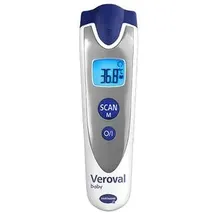 Hartmann Fieberthermometer Veroval Baby Infrarot, Kontaktlose Infrarot-Messung mit Fieberalarm