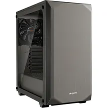 be quiet! Pure Base 500 Window Grau Midi Tower Gaming Gehäuse, schallgedämmt